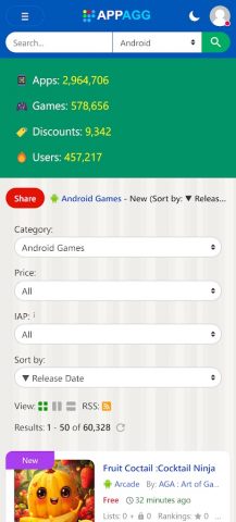 AppAgg — Apps, Games, Deals для Android — скриншот 3