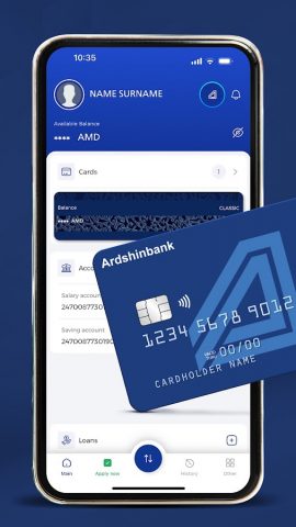 Ardshinbank для Android — скриншот 1