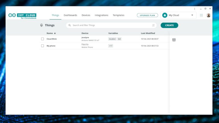 Arduino Cloud for Chromebook для Android — скриншот 5
