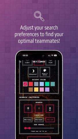 Arena — Поиск Тиммейтов для Android — скриншот 2