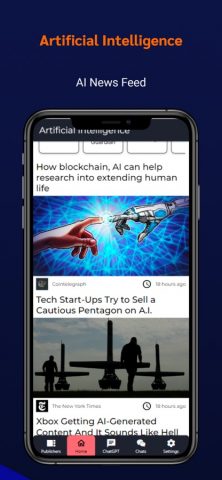 Artificial Intelligence News для iOS — скриншот 2