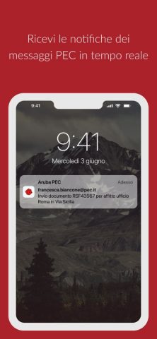 Aruba PEC для iOS — скриншот 2