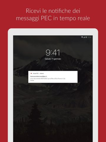 Aruba PEC для Android — скриншот 5
