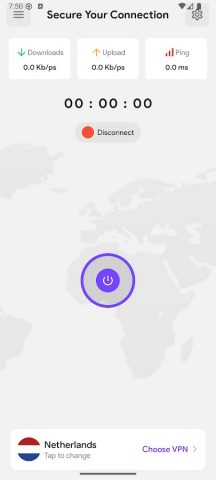 Atlas VPN для Android — скриншот 1