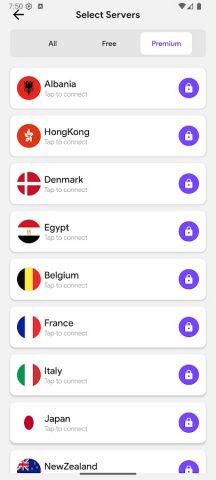 Atlas VPN для Android — скриншот 4