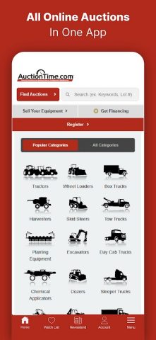 AuctionTime Online Auctions для Android — скриншот 1