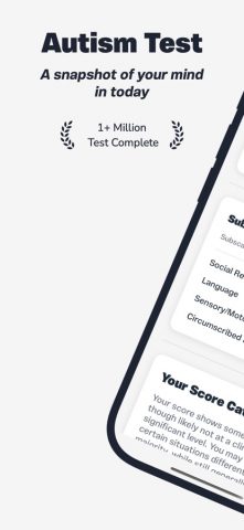 Autism Test Quiz для iOS — скриншот 1