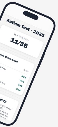 Autism Test Quiz для iOS — скриншот 2