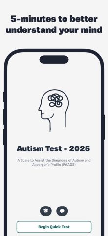 Autism Test Quiz для iOS — скриншот 4