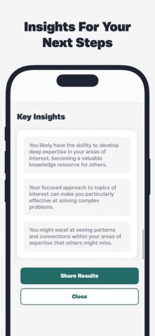 Autism Test Quiz для iOS — скриншот 5