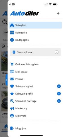 AutoDiler для iOS — скриншот 2