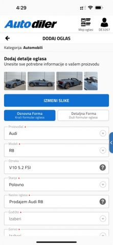 AutoDiler для iOS — скриншот 5