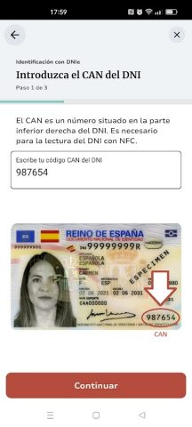 Autofirma App для Android — скриншот 3