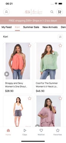 Ava Lane Boutique для iOS — скриншот 1