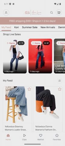 Ava Lane Boutique для Android — скриншот 2