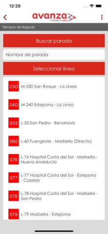 Avanza — Costa del Sol для iOS — скриншот 2