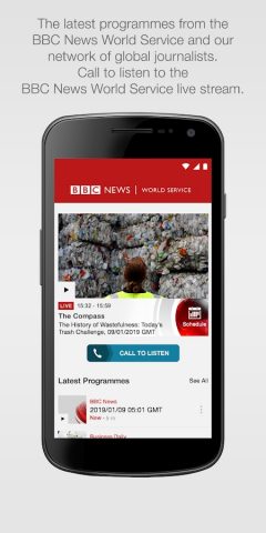 BBC World Service для Android — скриншот 3