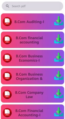 B.Com — All Study Materials для Android — скриншот 5