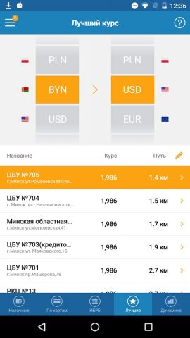 BGPB mobile для Android — скриншот 2