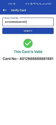 BIN Check | Check & validate для Android — скриншот 2