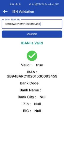 BIN Check | Check & validate для Android — скриншот 5
