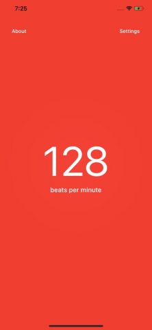 BPM Tap для iOS — скриншот 1