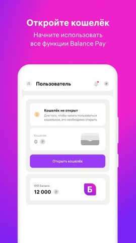 Balance Pay для Android — скриншот 1