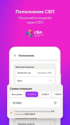 Balance Pay для Android — скриншот 3