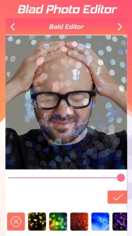 Bald photo Editor для iOS — скриншот 3