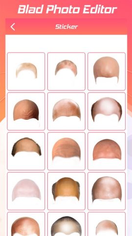 Bald photo Editor для iOS — скриншот 4