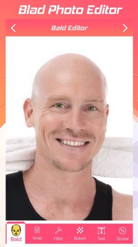 Bald photo Editor для iOS — скриншот 5