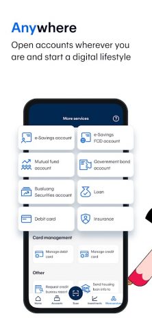 Bangkok Bank Mobile Banking для Android — скриншот 3