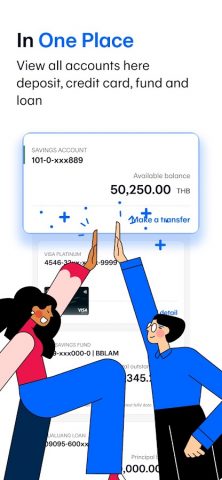 Bangkok Bank Mobile Banking для Android — скриншот 4