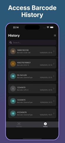 Barcode Generator ◌ для iOS — скриншот 4