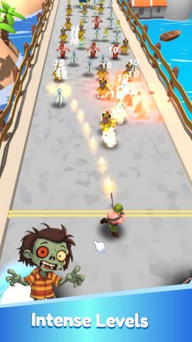 Barrel blast zombie war для Android — скриншот 1