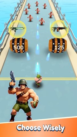 Barrel blast zombie war для Android — скриншот 2