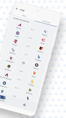 Baseball Scores для Android — скриншот 2