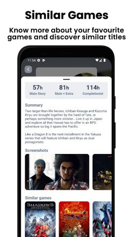 Beat It:How Long to Beat Games для Android — скриншот 3