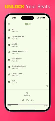 BeatS (Hip-Hop/Rap Edition) для iOS — скриншот 1