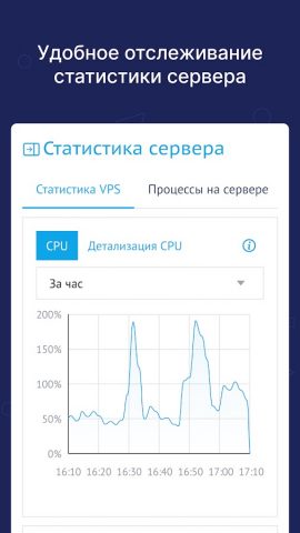 Beget — панель управления для Android — скриншот 4
