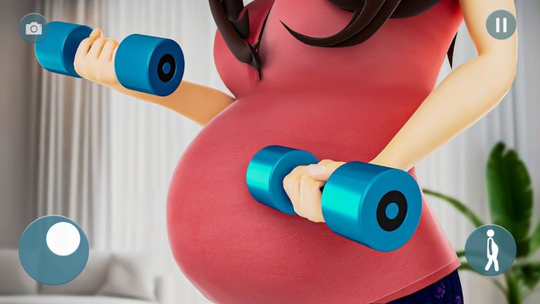 Беременная мама: симулятор реб для Android — скриншот 5