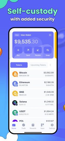 Best: Bitcoin & Crypto Wallet для Android — скриншот 2