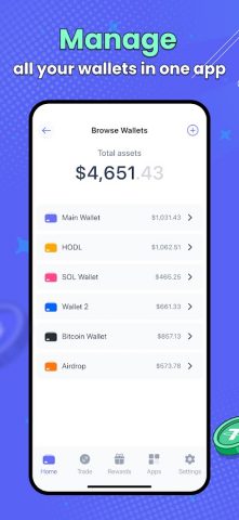 Best: Bitcoin & Crypto Wallet для Android — скриншот 5