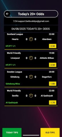 Betbook Betting Tips для Android — скриншот 4