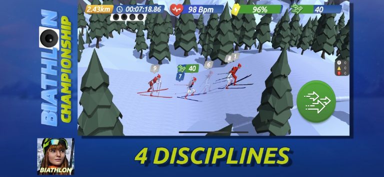 Biathlon Championship Game — скриншот 2