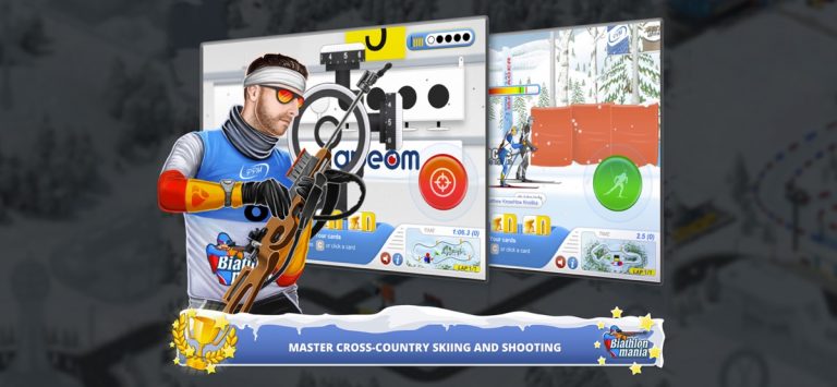 Biathlon Mania — скриншот 1