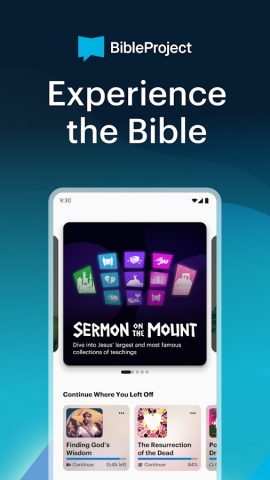 BibleProject для Android — скриншот 1