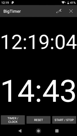 Big Timer для Android — скриншот 2