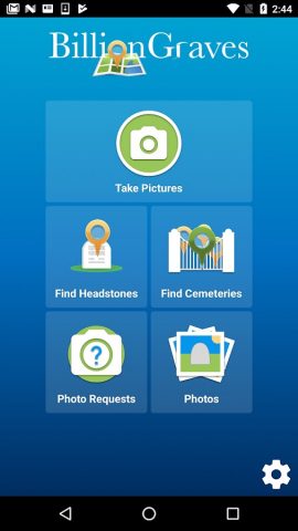 BillionGraves для Android — скриншот 1