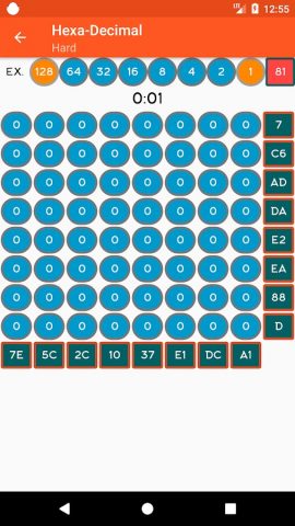 Binary Game для Android — скриншот 3